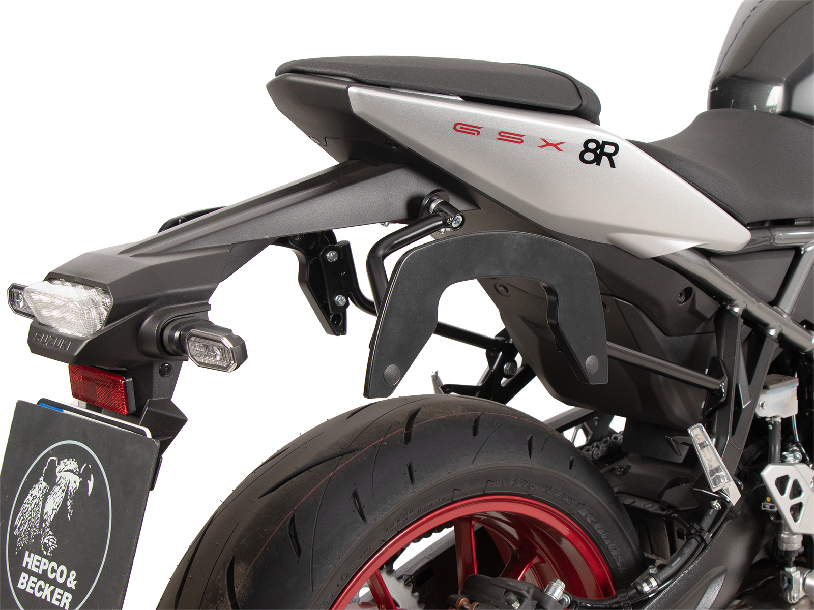 C-Bow zijdrager zwart voor Suzuki GSX-8R (24- ) Hepco & Becker