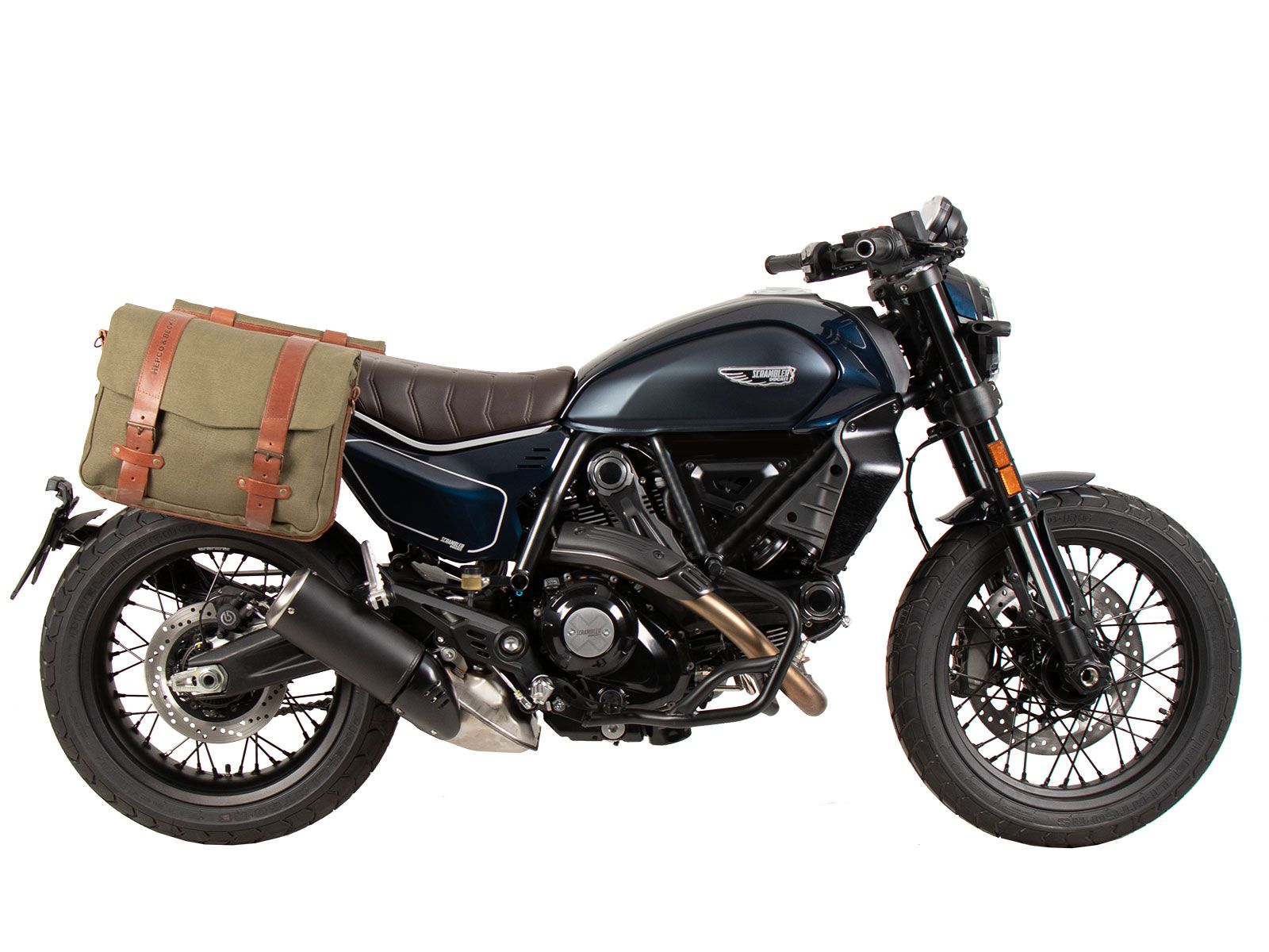 C-Bow zijdrager zwart voor Ducati Scrambler 800 Nightshift /Full Throttle (23-) Hepco & Becker