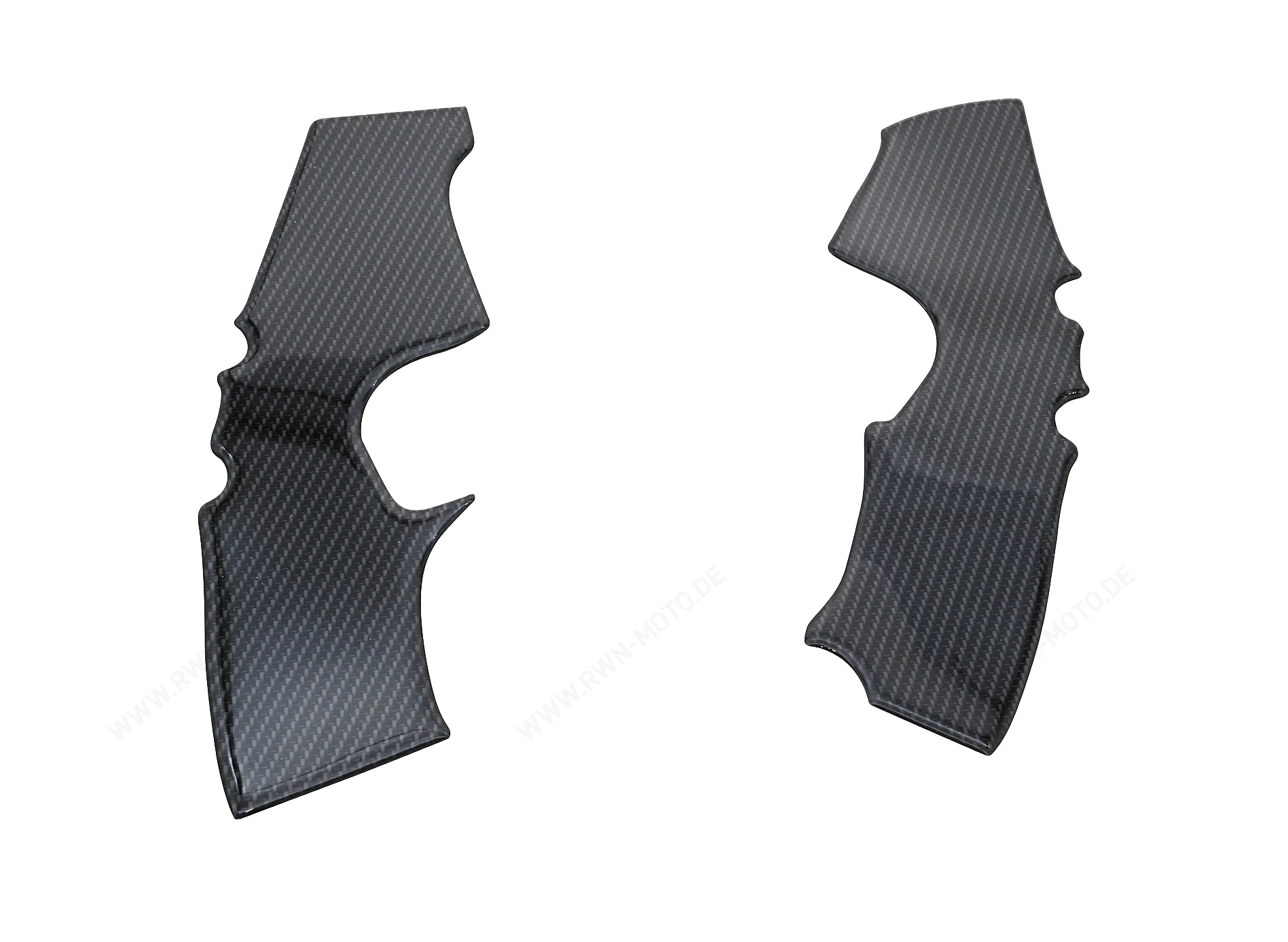 Frame bescherming, carbon look voor Suzuki GSX-R1000 bouwjaar 2009-2011/ 2012-2016
