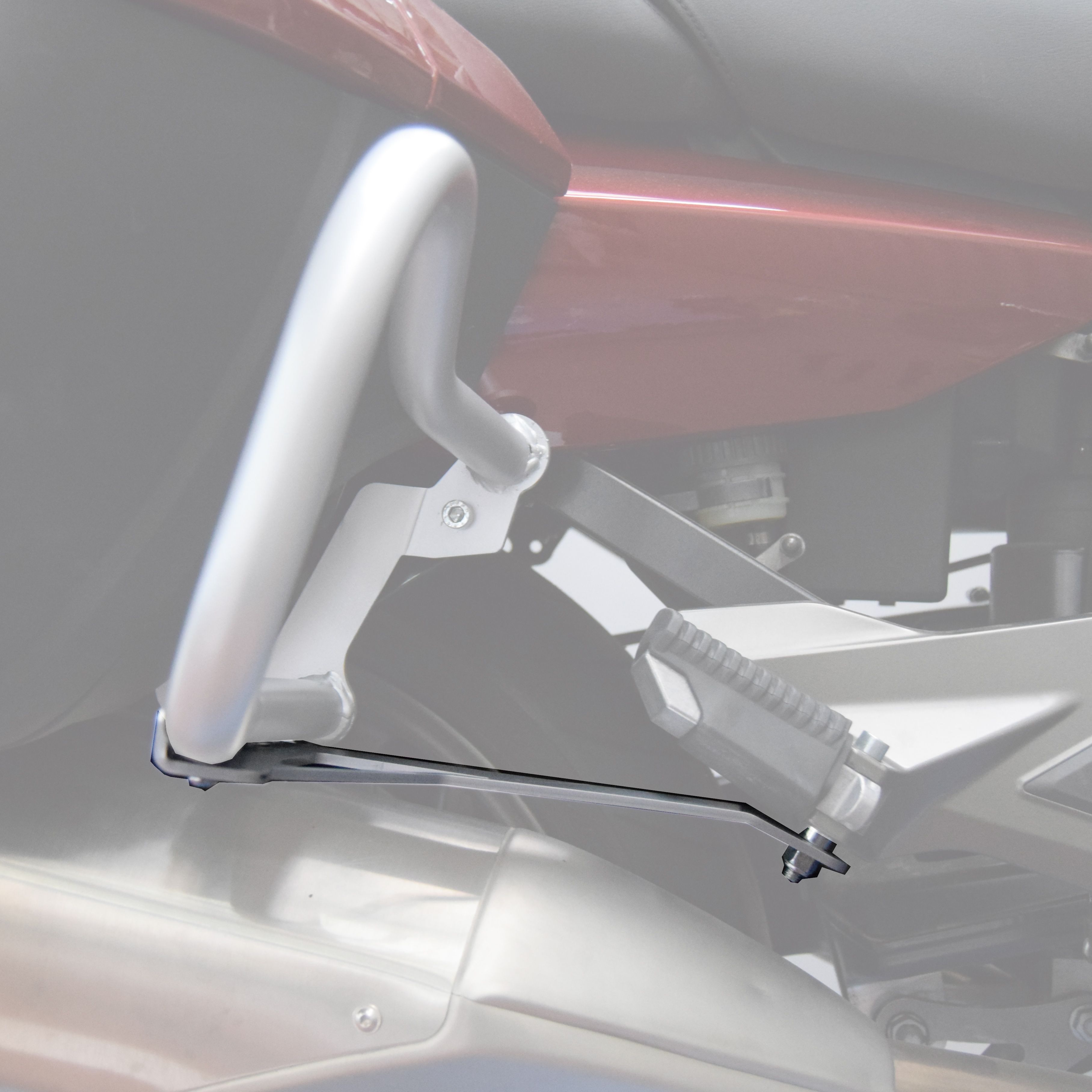 Crashbar zijkoffer voor BMW K 1600 GT /GTL (10-16), zwart