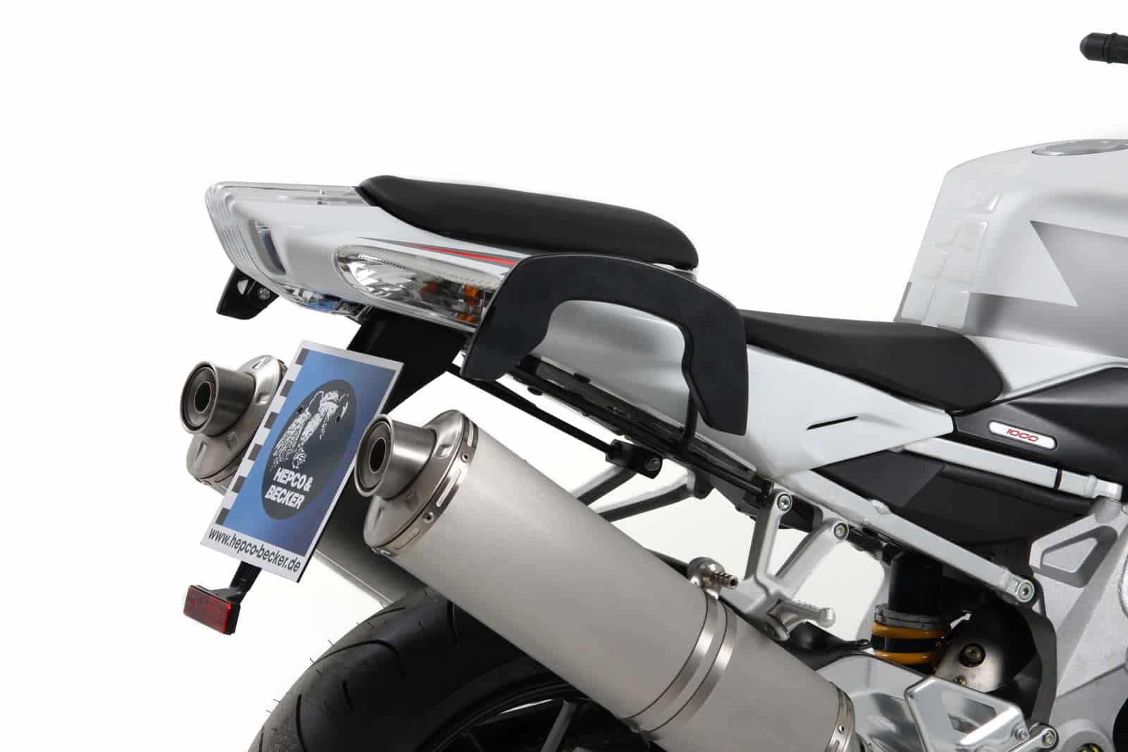 C-Bow zijdrager zwart voor Aprilia Tuono 1000 R /Factory (09-11) Hepco & Becker