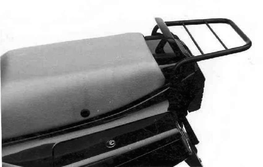 Buisvormig bagagerek zwart voor BMW K 1 (89-93) Hepco & Becker