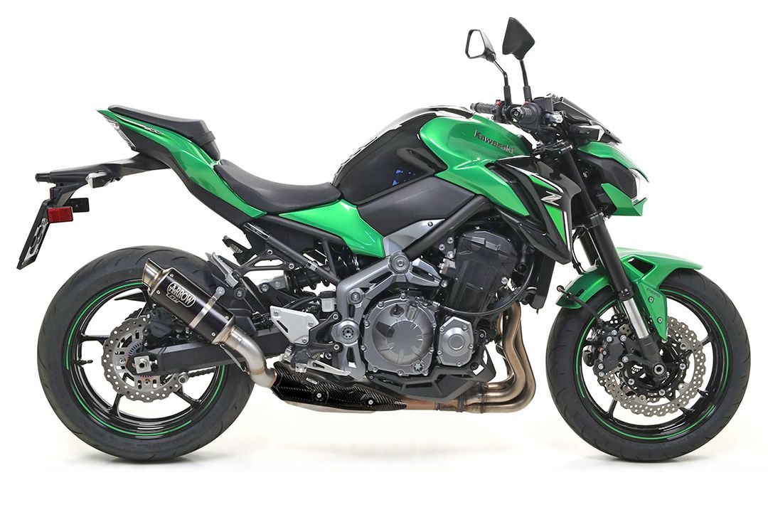 ARROW Uitlaat DARK GP2 voor Kawasaki Z 900 (17-22)
