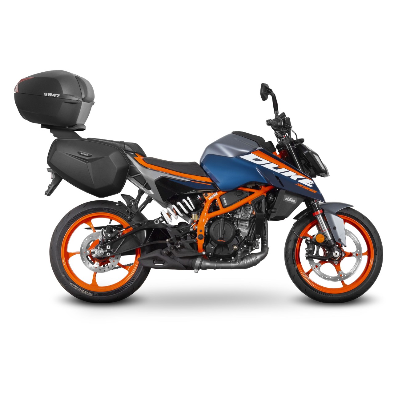 Shad-topkofferhouder, zwart gelakt, voor KTM 125 / 390 Duke (24-)