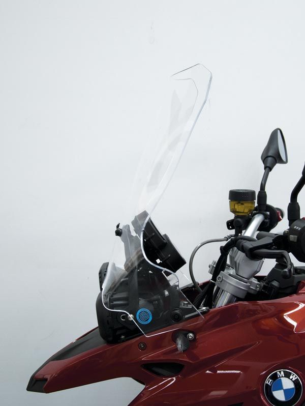Hoog windscherm ADV type voor BMW F 700 GS (12-18), helder