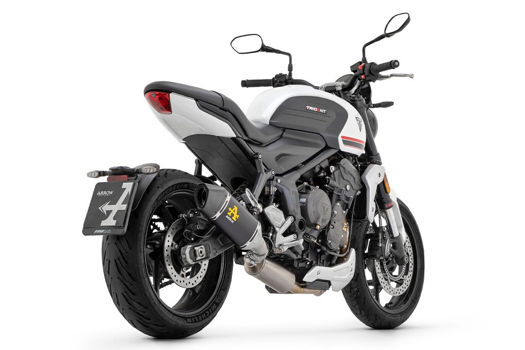 ARROW VELOCE compleet systeem voor Triumph Trident 660