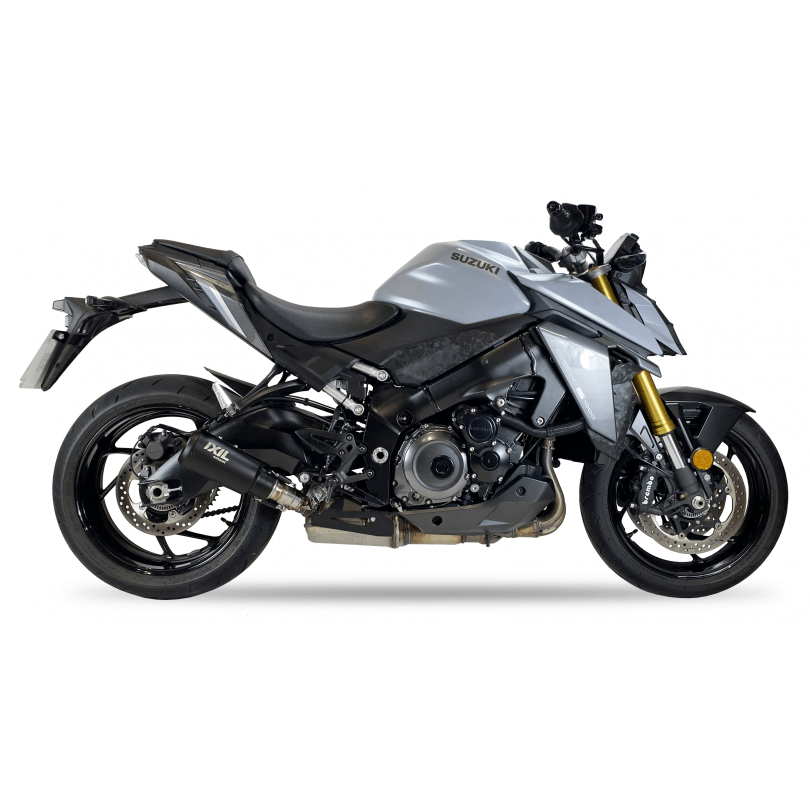 IXRACE MK2 achterdemper Suzuki GSX-S 1000 /Katana, roestvrij staal, E-keur, Euro5