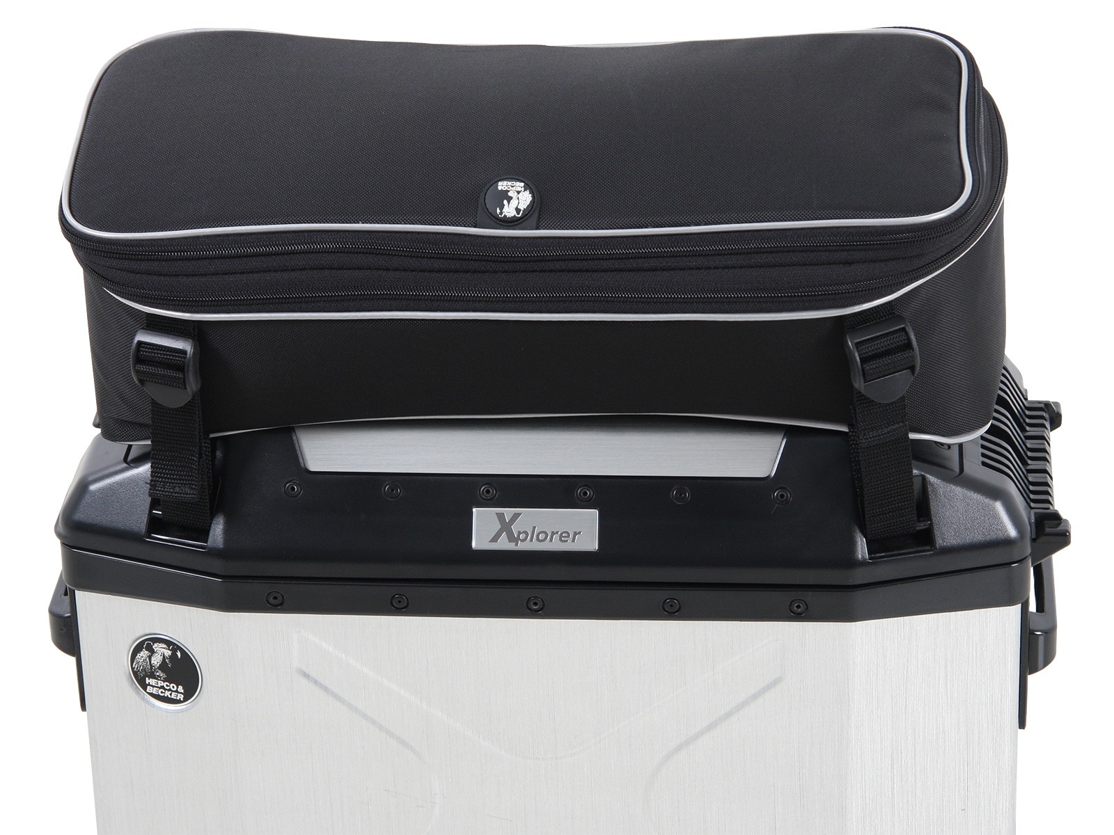Top tas voor zijkoffer Xplorer 30 deksel (9-15L) Hepco & Becker