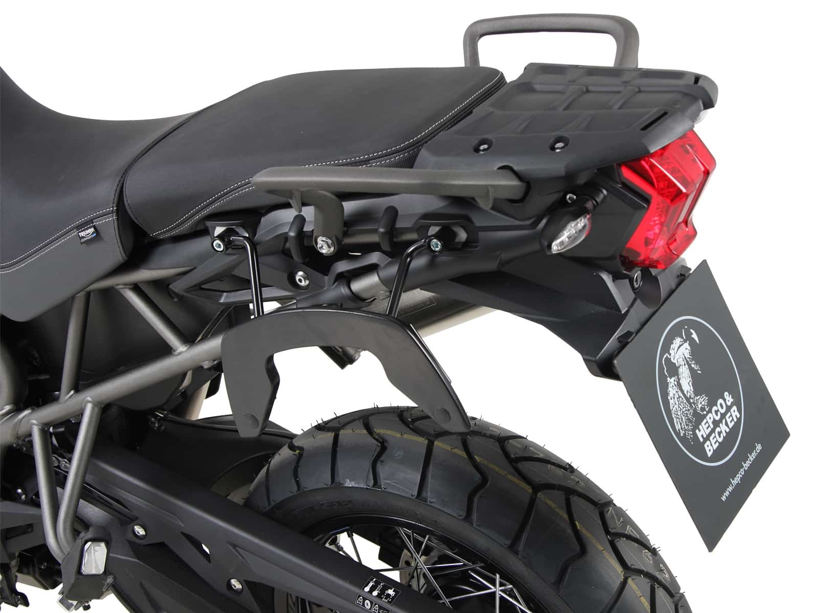 C-Bow zakhouder voor Triumph Tiger 800 XC/XR (18-20) Hepco & Becker