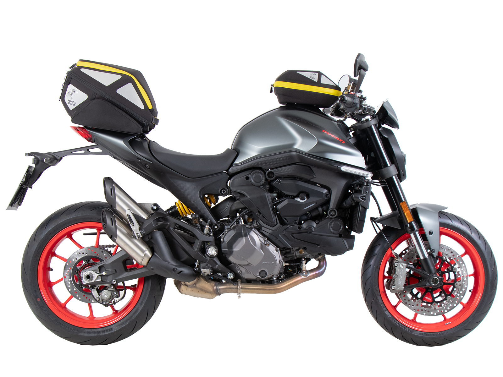 Basis tankring incl. tanktas slotunit voor Ducati Monster 937 / 937+ (21-)
