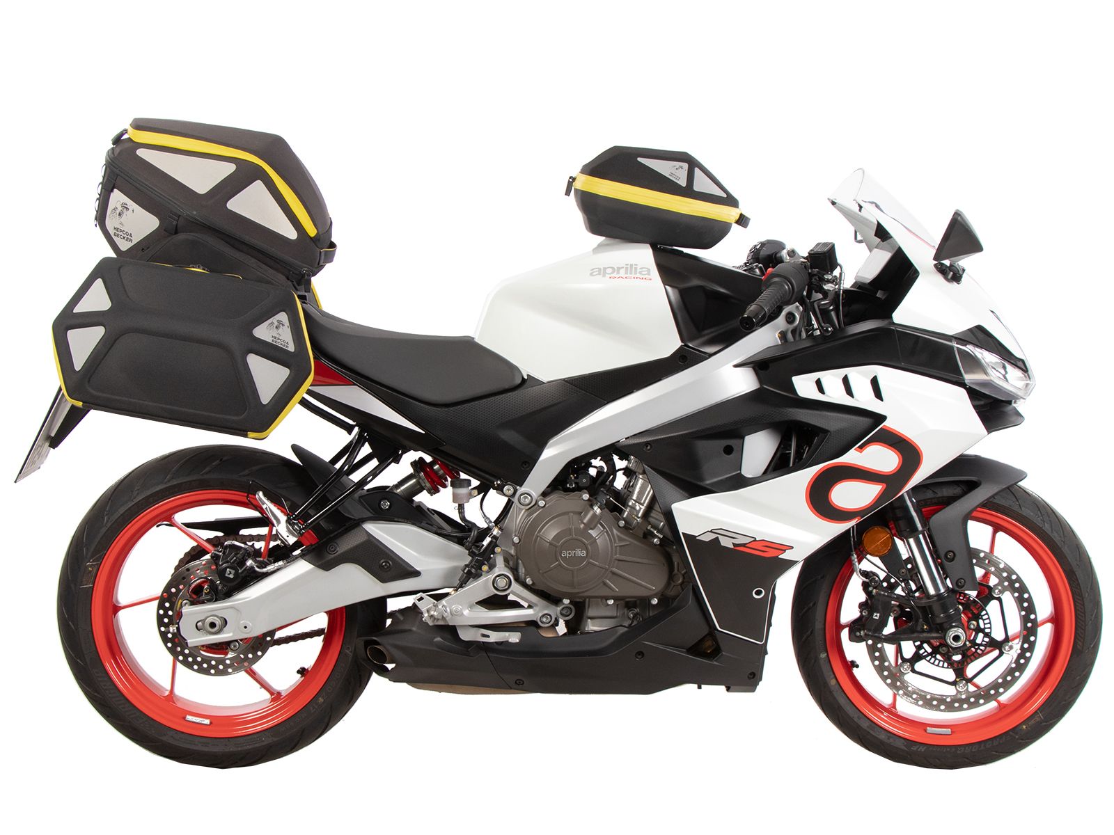 C-Bow zijdrager zwart voor Aprilia RS 457 (24-) Hepco & Becker