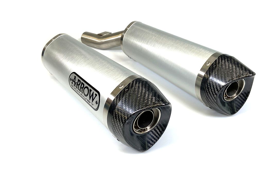 ARROW uitlaat DARK THUNDER voor Kawasaki Z 1000 (10-)