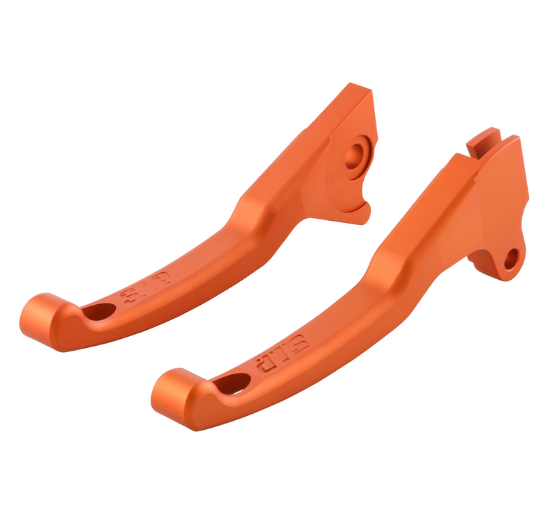 Sport hendelset rem Shorty voor Vespa LX /LXV /S /Primavera /Sprint 50-150ccm, mat oranje