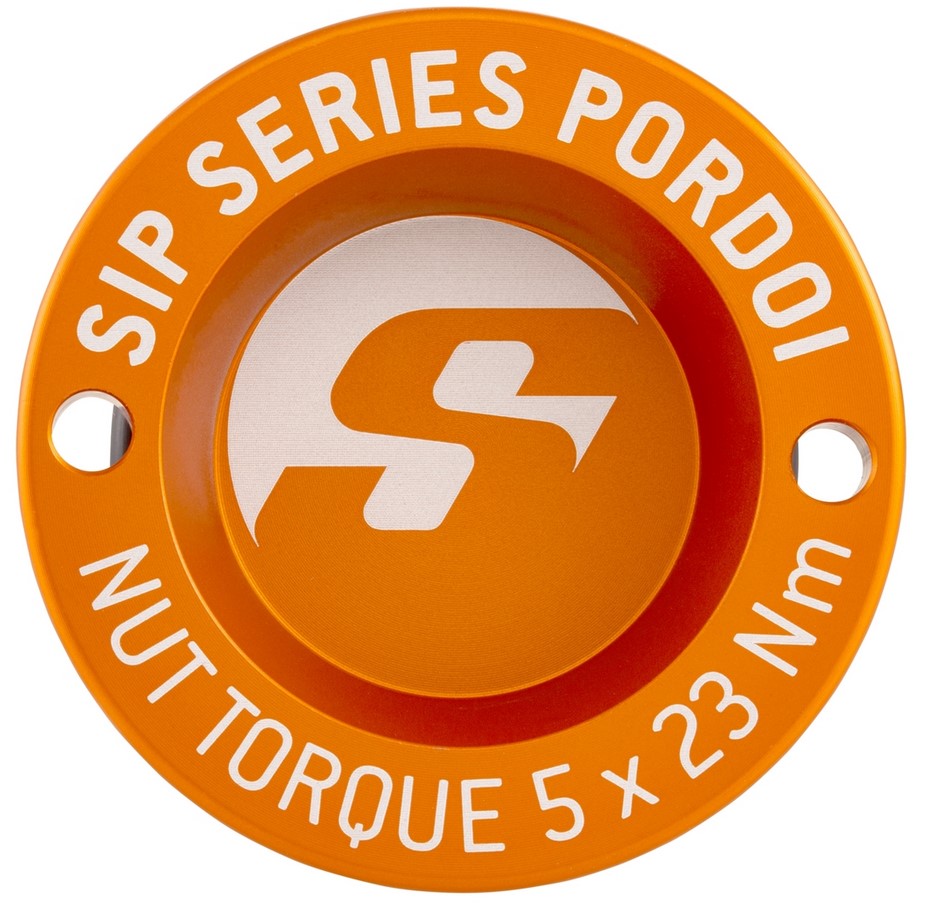 Stofhoes 13" velg voorzijde voor Vespa GTS/GTS Super/GTV/GT 125-300ccm, mat oranje