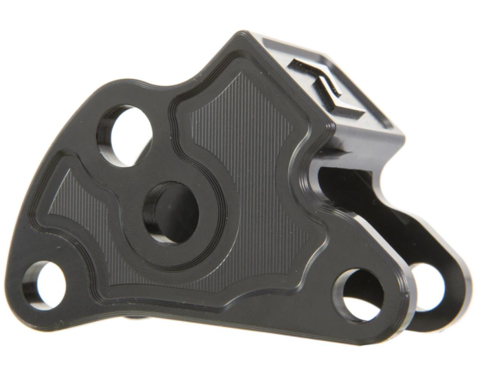 Adapter voor verlaging schokdemper, achter voor Vespa Primavera/Sprint, zwart