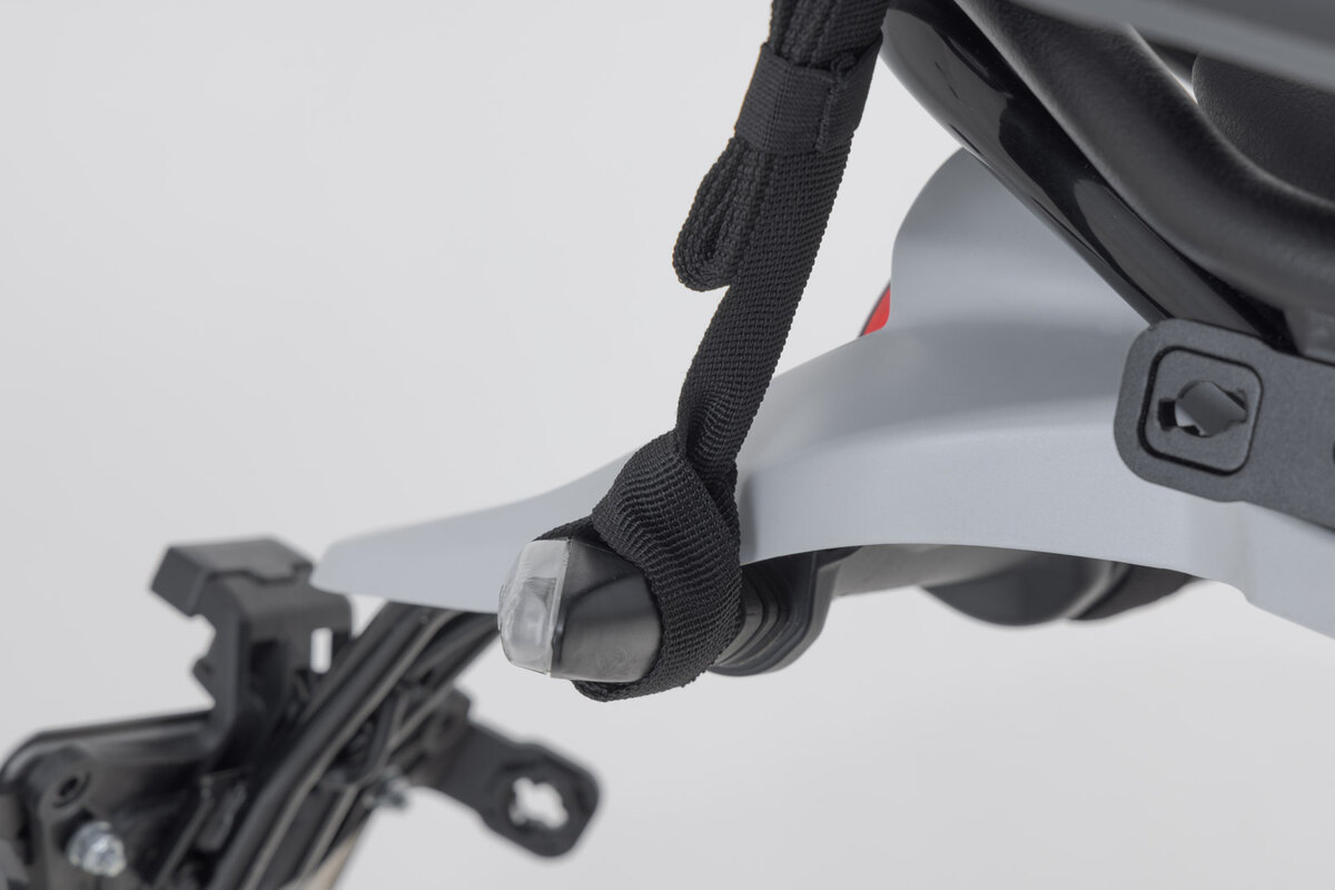 Drybag 180 achtertas voor Moto Guzzi Stelvio 1200, zwart/grijs - SW Motech