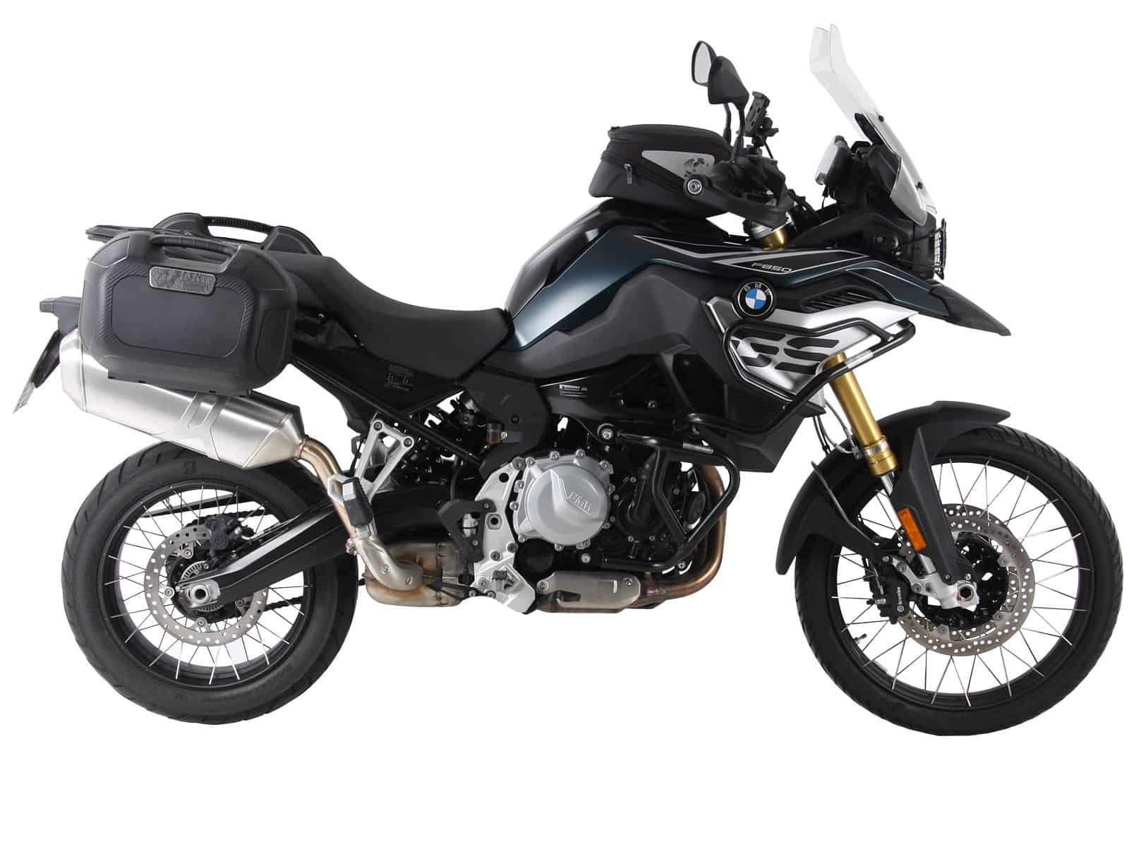 C-Bow zijdrager zwart voor BMW F 750 GS Hepco & Becker
