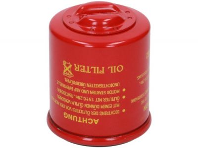 Malossi oliefilter Red Chilli, rood