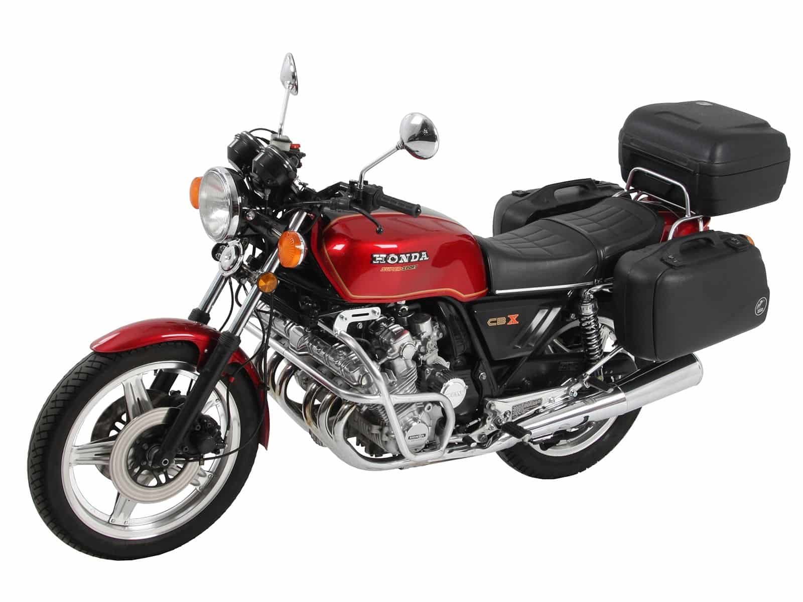 Buisvormige bagagedrager topkoffer en zijkoffer voor Honda CBX 1000 (78-80) Hepco & Becker