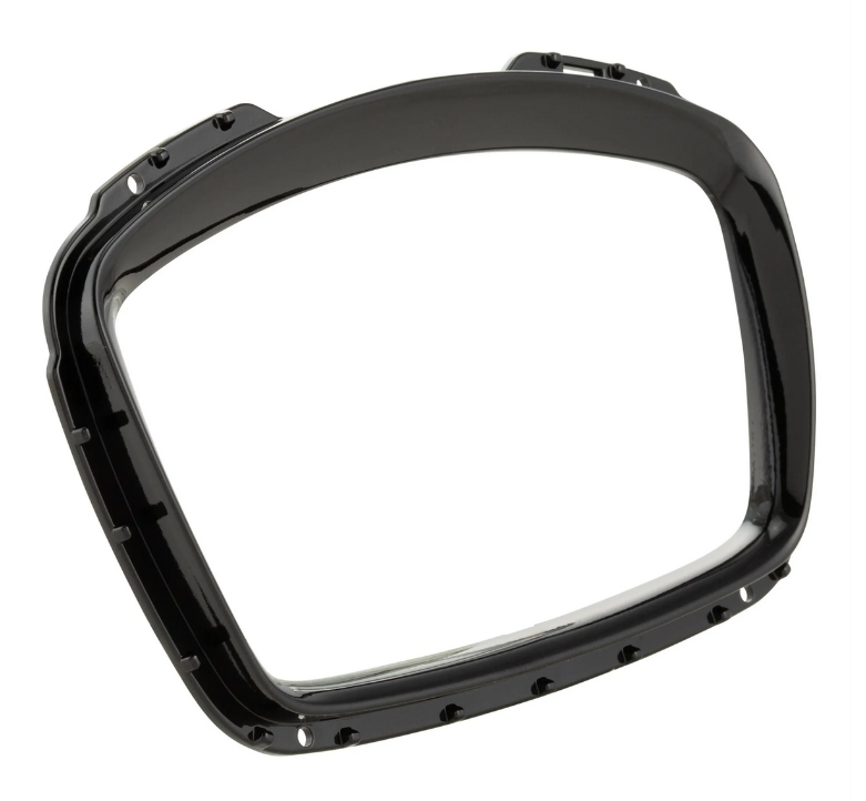 Decoratieve ring snelheidsmeter voor Vespa Elettrica/Primavera Sport/Sprint Sport 125/150ccm, zwart glanzend