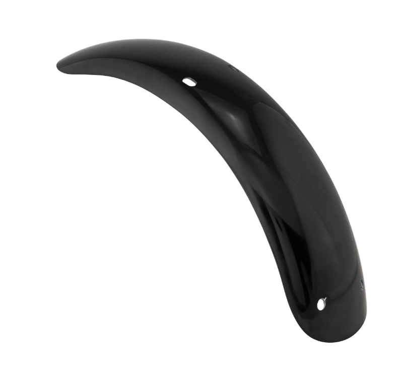 Spatbord 2.0 Garelli Race EVO II zonder beugel voor Vespa PX 80-200cc, GFK zwart