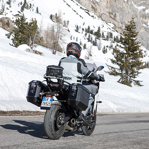 Trekker Alaska 36L kofferset MONOKEY zwart Givi