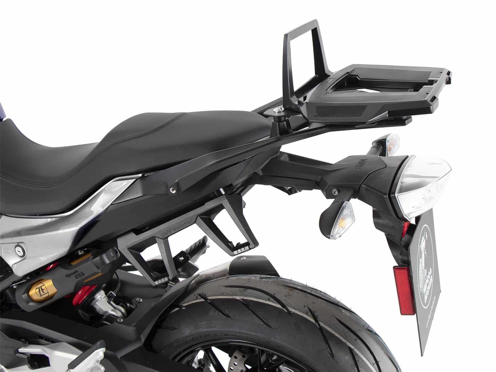 Aluminium topkofferdrager voor origineel bagagerek voor BMW F 900 XR (25-) Hepco & Becker