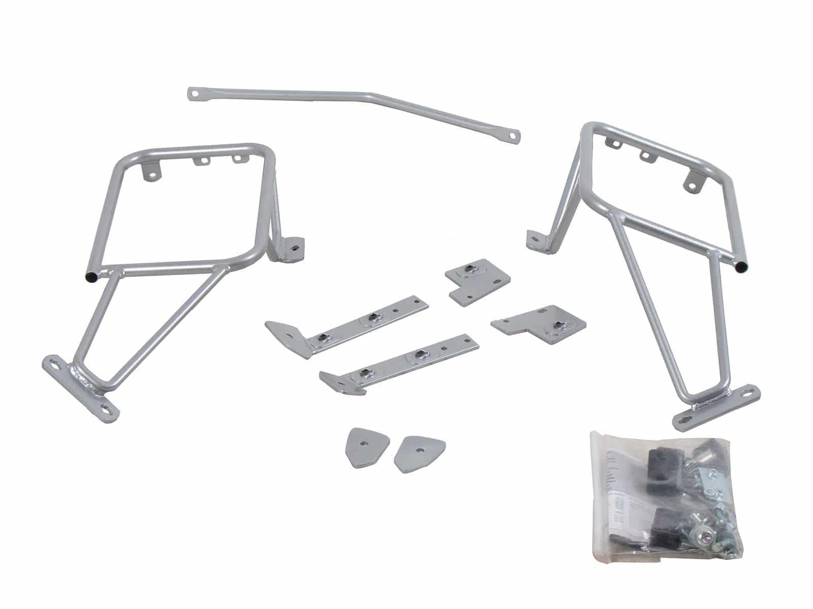 Zijkofferhouder Lock-it zilver voor BMW R 1200 GS (04-07) Hepco & Becker