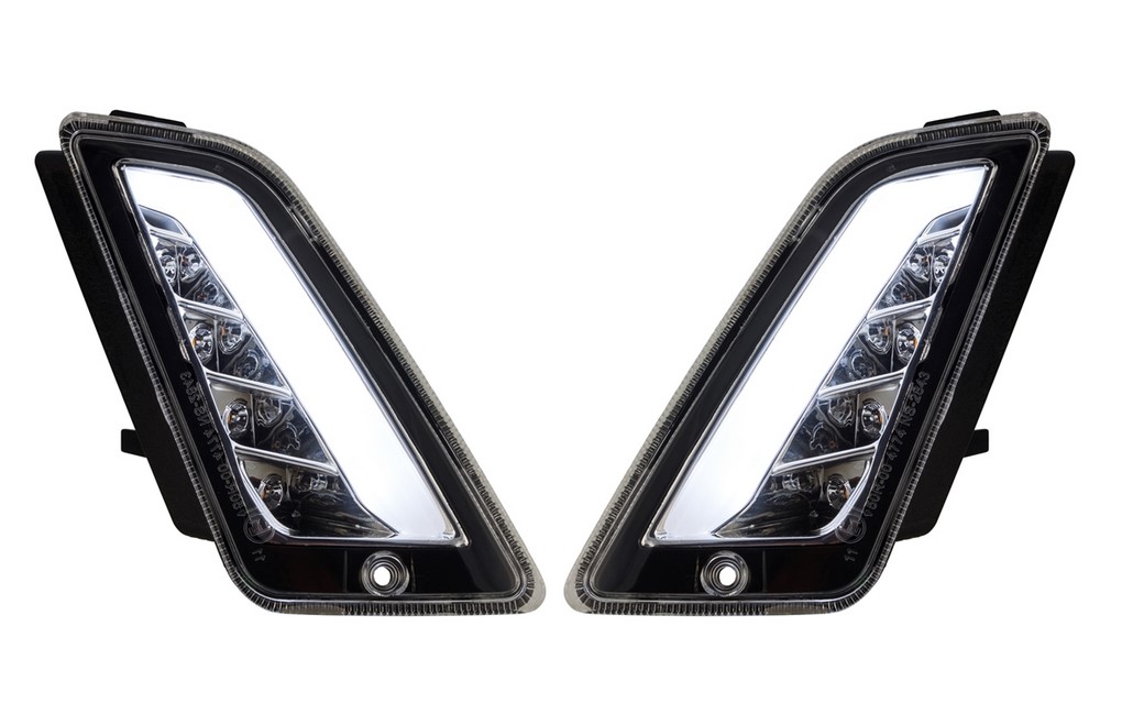 Richtingaanwijzerset links/rechts voor Vespa GTS/GTS Super/GTV 125-300cc ('14-), duidelijk
