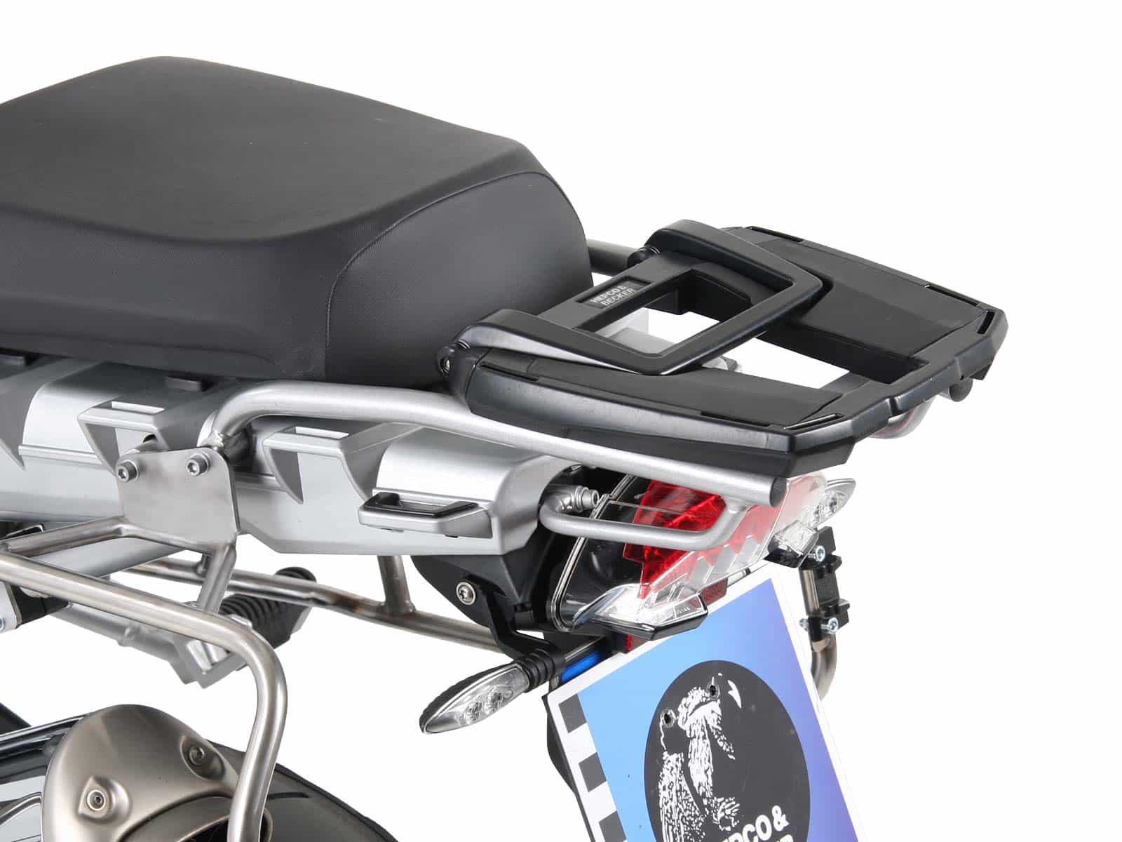Easyrack topkoffer drager zilver voor BMW R 1200 GS (04-12) Hepco & Becker