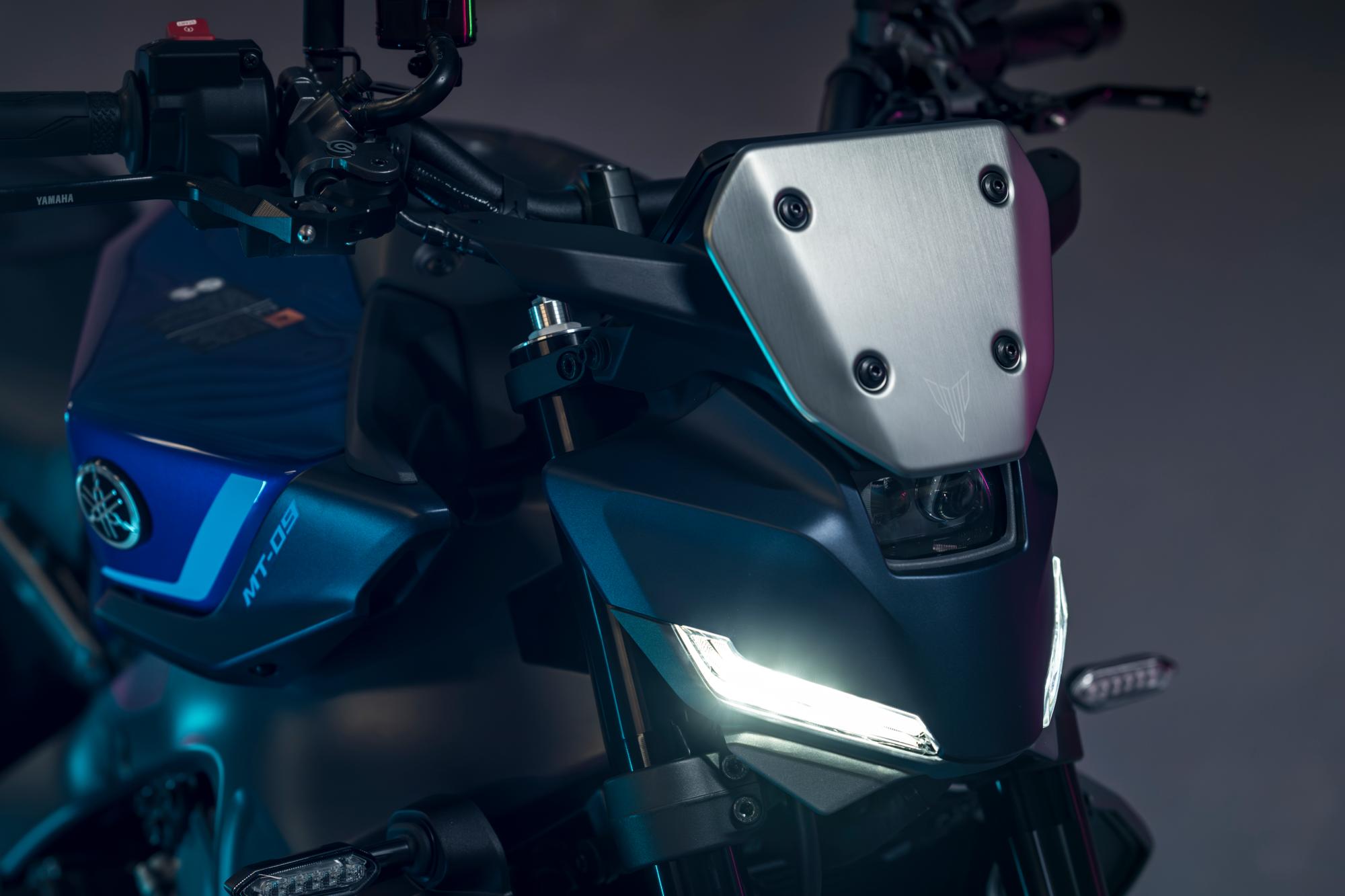 Aluminium windscherm voor Yamaha MT-09 (24-25) / MT-07 (2025) Origineel