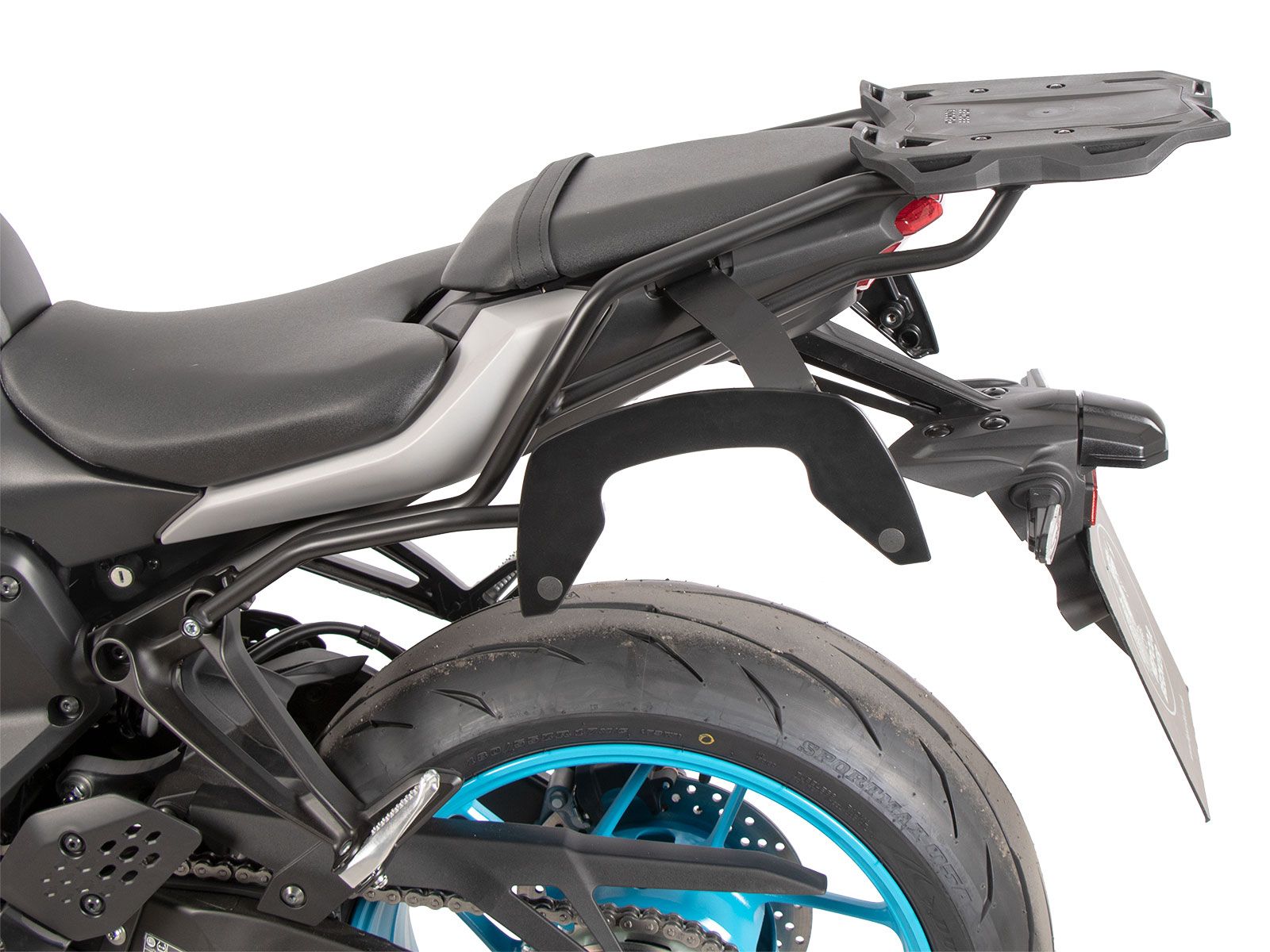 C-Bow zijdrager zwart voor Yamaha MT-07 / Y-AMT (25- ) Hepco & Becker