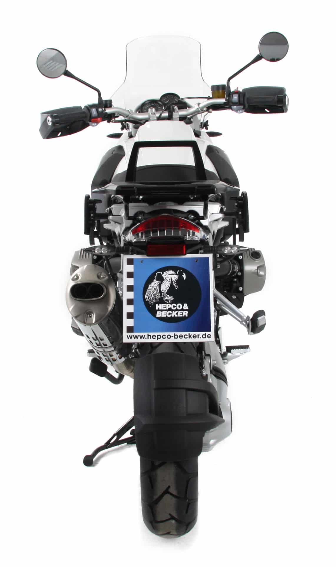 C-Bow zijdrager zwart voor BMW R 1200 GS (04-12) Hepco & Becker