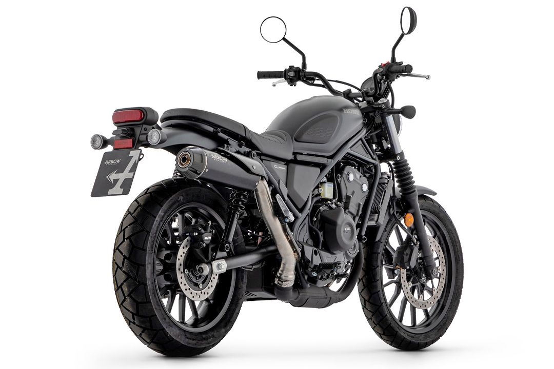 ARROW Uitlaat REBEL Slip-On voor Honda CL 500 (23-)