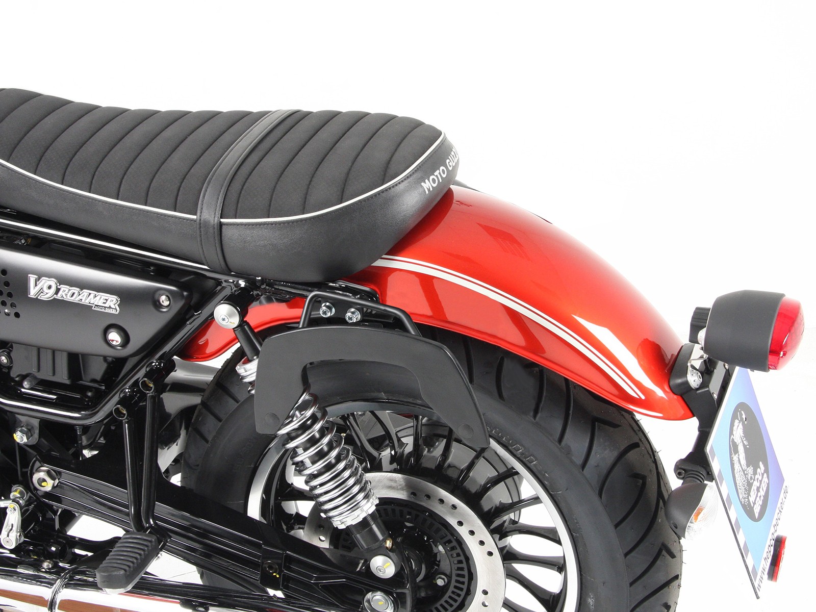 C-Bow zijdrager zwart voor V 9 Roamer (My.16-) Hepco & Becker