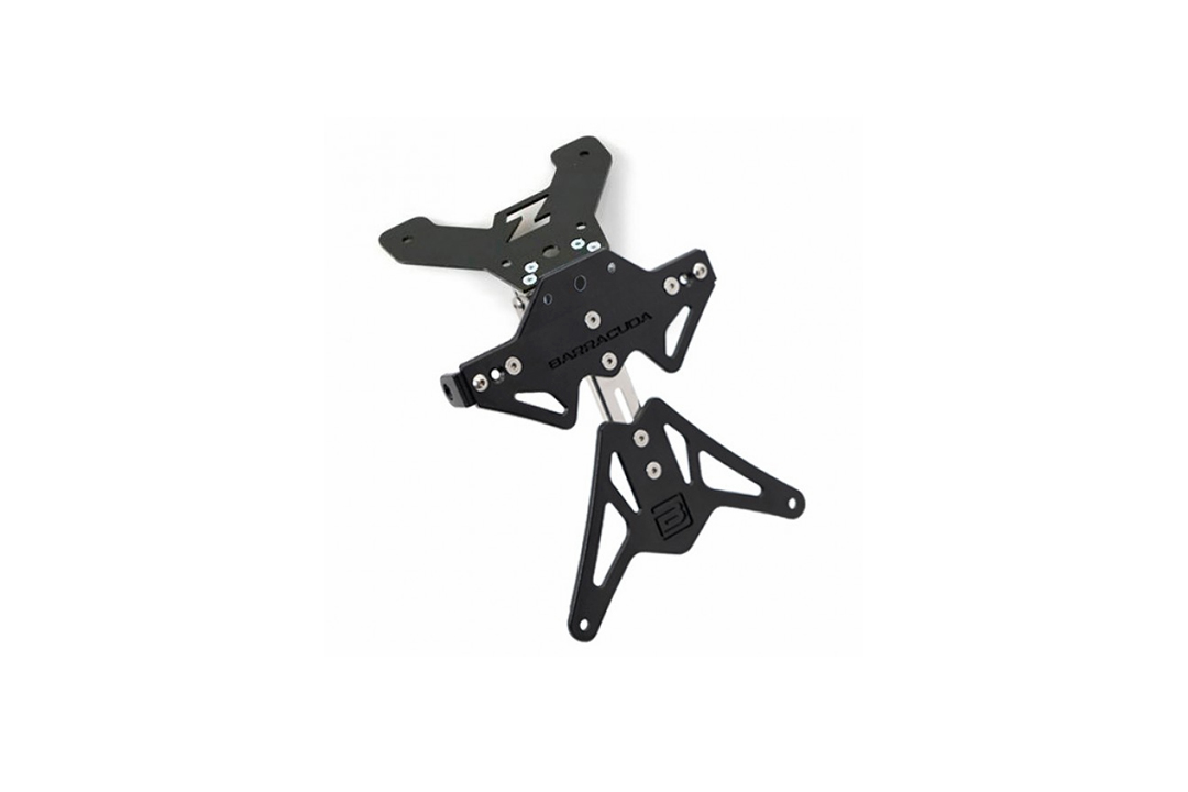 Barracuda Kennzeichenhalter für Kawasaki Z1000 2007-2009 / Z750 2007-2014 / Z750R 2011-2015