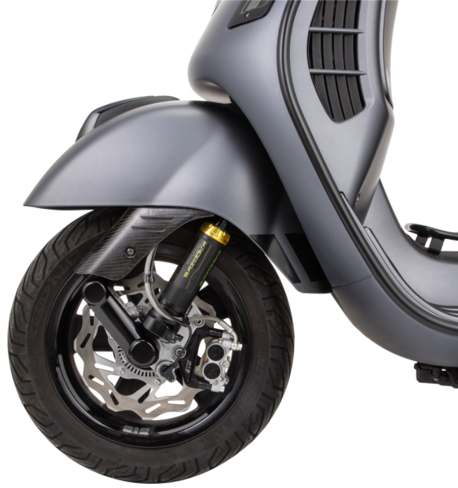 Adapter remklauw RADIAL, vooraan voor Vespa GTS/GTS Super/GTV/GT 60/GT/GT L