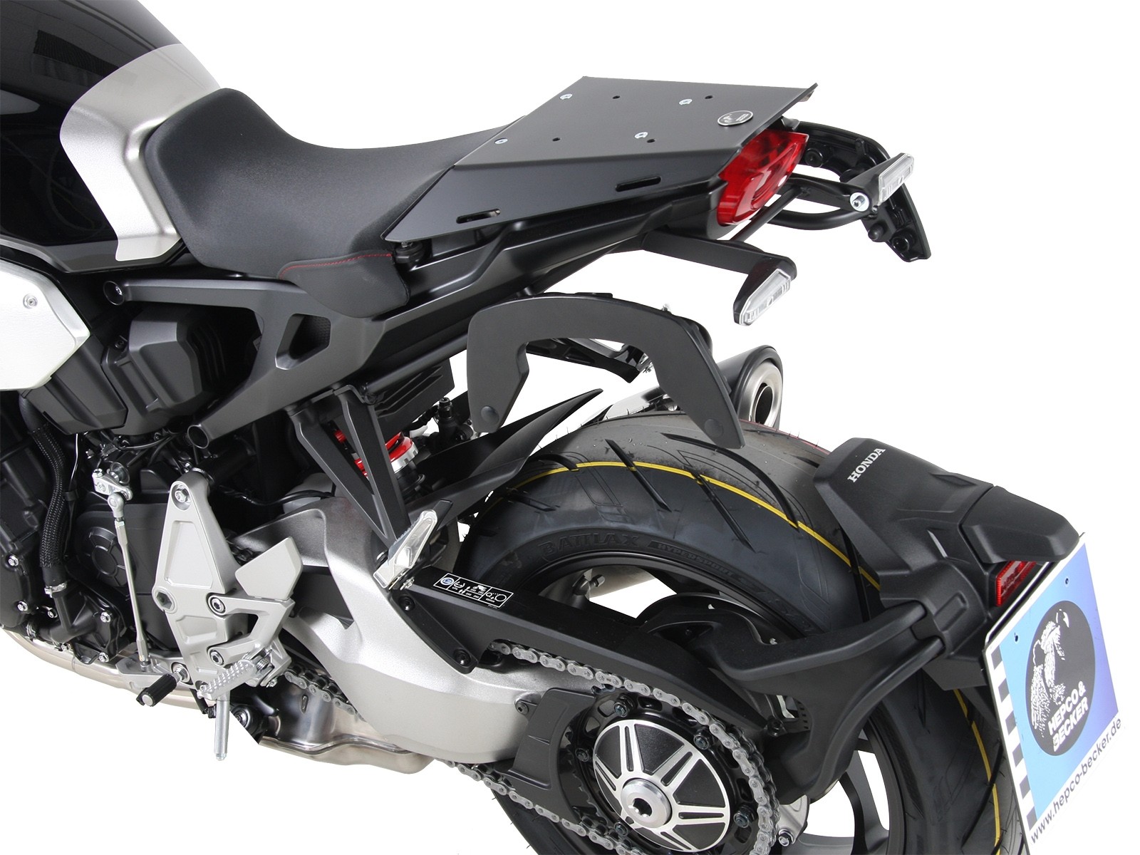 Sportrek zwart voor Honda CB 1000 R (18-) Hepco & Becker