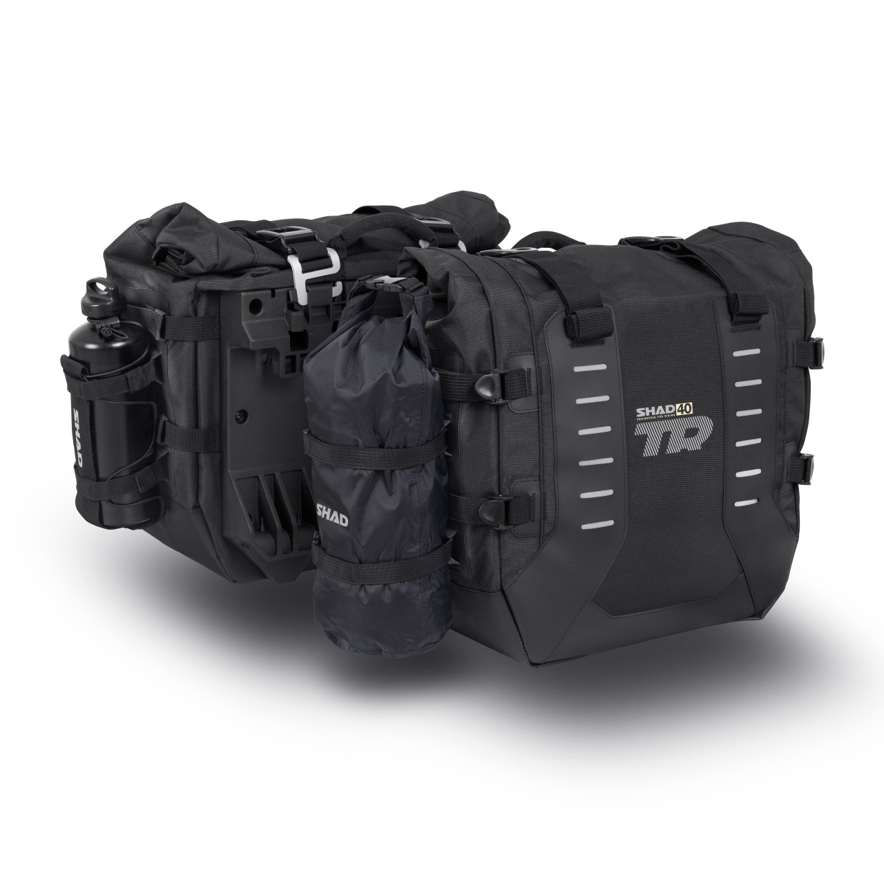 Shad-zijtassen set TR40, zwart, 40 l