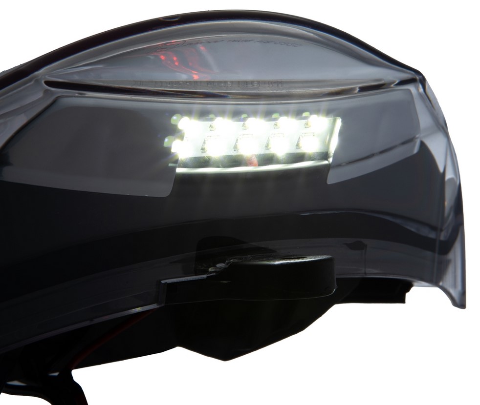 Achterlicht MK II LED voor Vespa GTS/GTS Super/GTV 125-300cc HPE ('18-), duidelijk