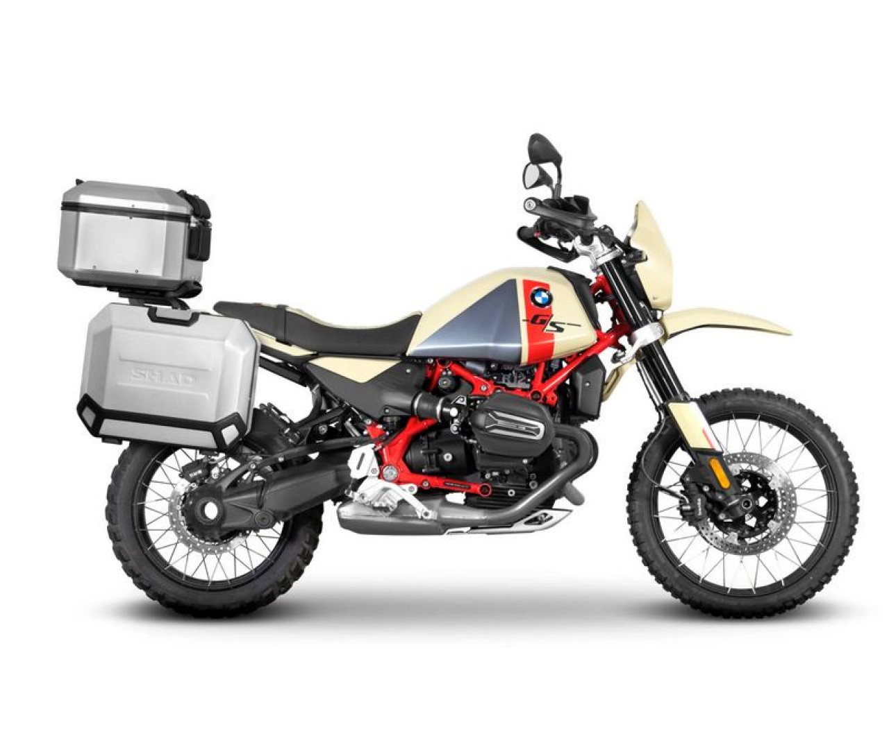 Shad-topkofferhouder, zwart gelakt, voor BMW R 12 G/S (25-)
