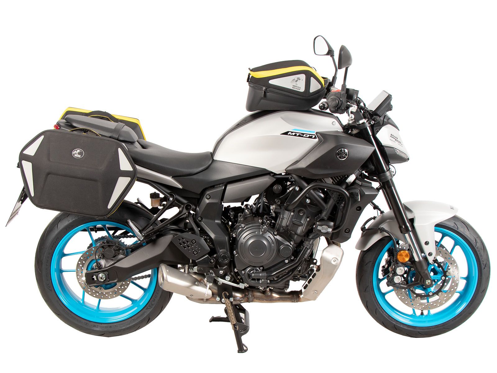C-Bow zijdrager zwart voor Yamaha MT-07 / Y-AMT (25- ) Hepco & Becker