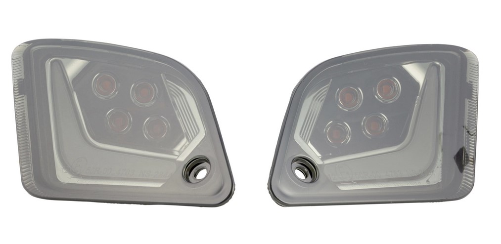 Knipperlichtset links/rechts achter voor Vespa GTS/GTS Super/GTV 125-300cc ('14-22), getint