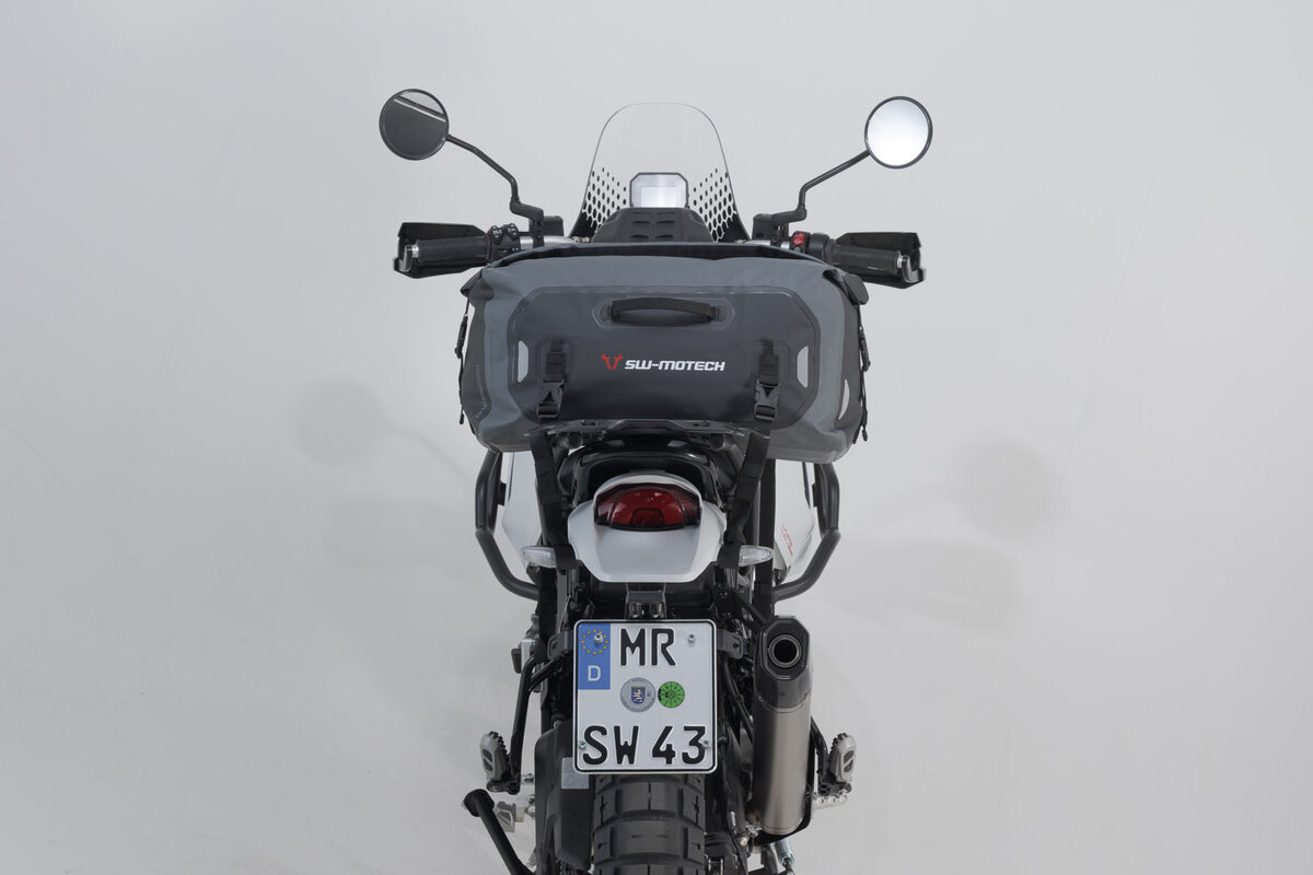 Drybag 260 achtertas voor Aprilia RSV 1000 R /Tuono, grijs / zwart - SW Motech