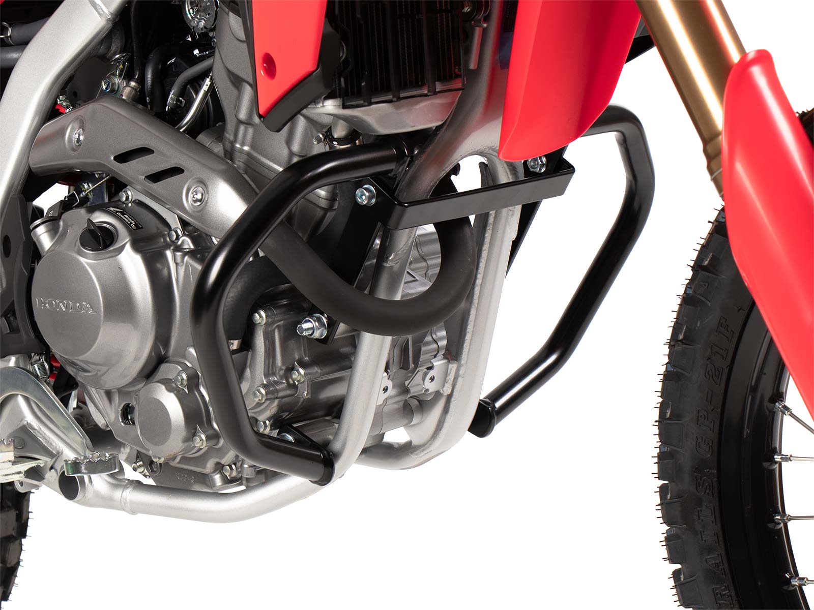 Motorbeschermer zwart voor Honda CRF 300 L (21-) Hepco & Becker