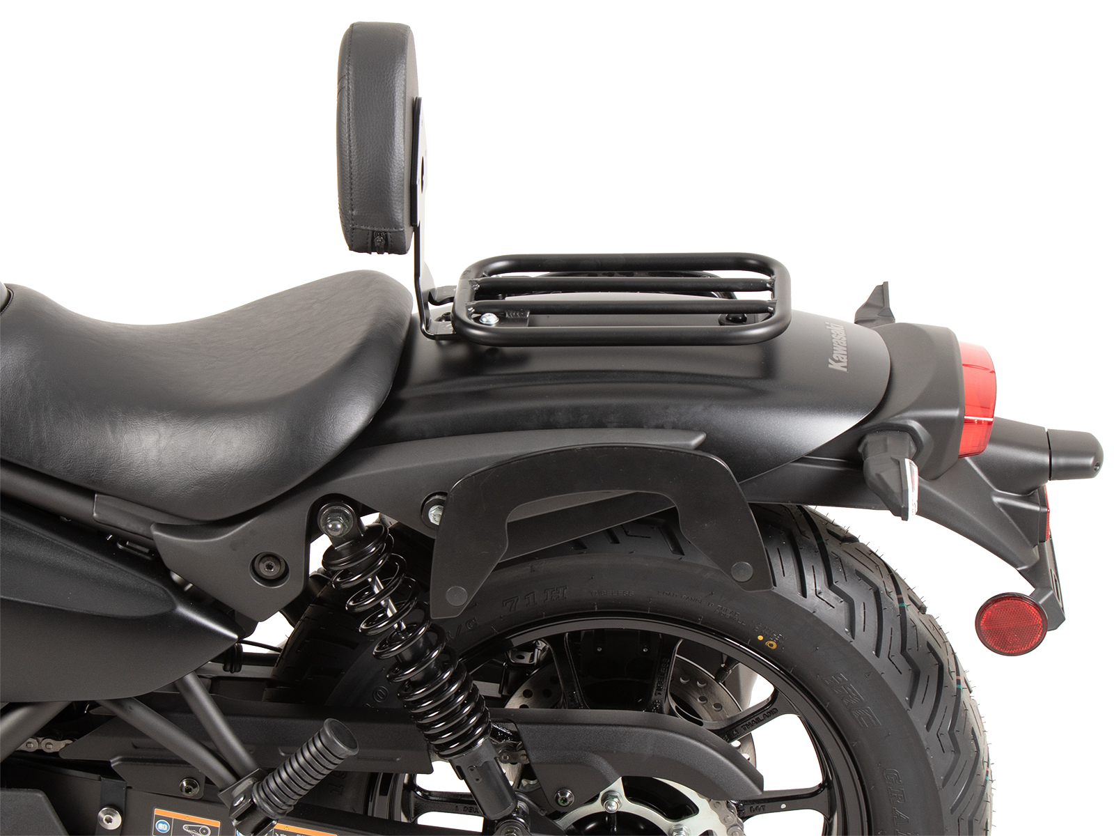 Solorack met rugleuning voor Kawasaki Eliminator 500 (24-) Hepco & Becker