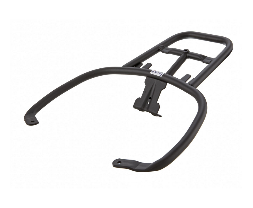 Bagagerek achteraan voor Vespa Primavera /Sprint /Elettrica 50-150cc, glanzend zwart