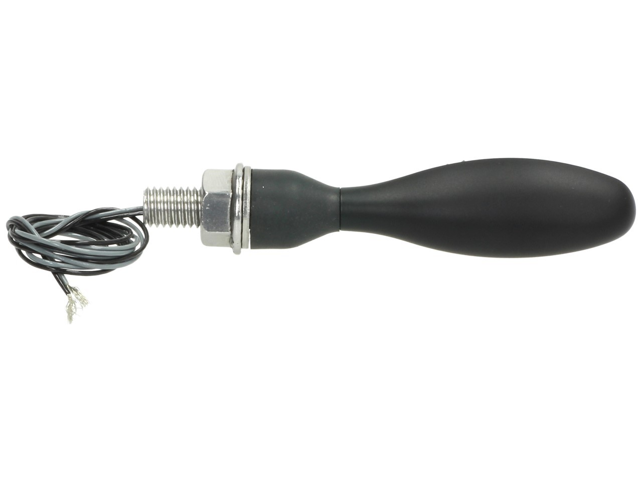 Kellermann indicator, Micro 1000 LED Dark, staal, LED, V/H, L/R, 12 V, zwart gesatineerd, M8x20