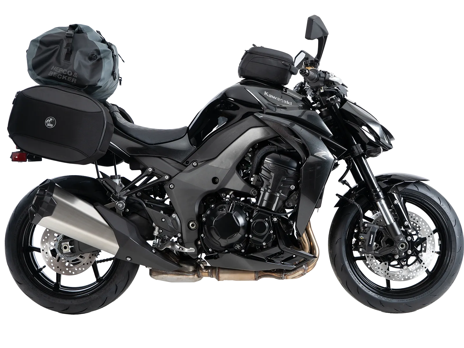 Sportrek zwart voor Kawasaki Z 1100 / SE (26-) Hepco & Becker