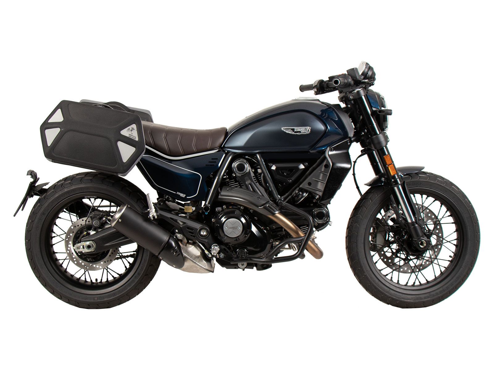 C-Bow zijdrager zwart voor Ducati Scrambler 800 Nightshift /Full Throttle (23-) Hepco & Becker